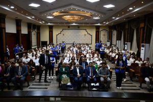 وزير الشباب والرياضة يشهد إطلاق حملة "وثق"الإلكترونية، للانتخابات الرئاسية ٢٠٢٤