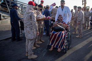 وصول 41 مواطناً و171 شخصاً من رعايا الدول الشقيقة والصديقة من السودان إلى السعودية