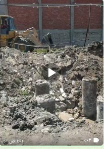 بالمستندات: مقاول يلتهم أحد الشوارع و يبني عليه وسط تواطؤ المسئولين بكفر الشيخ