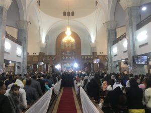 «إيلاريون» يترأس قداس عيد الميلاد في كنيسة الأنبا شنودة بالغردقة