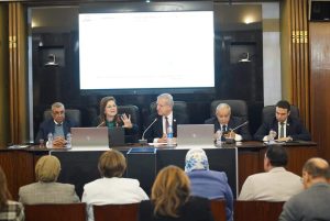 وزيرة التخطيط والتنمية الاقتصادية تستعرض تقرير التنفيذ الفعلي لخطة الدولة للتنمية الاقتصادية والاجتماعية للعام المالي (2023/2022)