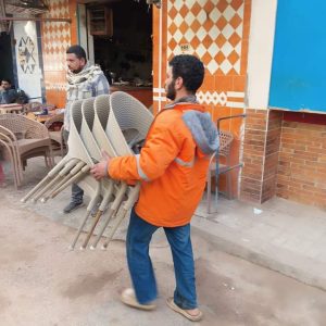 رفع ٦٤٩ حالة إشغال طريق متنوع بمراكز البحيرة    