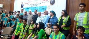 المؤتمر الصحفي لانتقاء اللاعبين بالمشروع القومى للموهبة والبطل الأوليمبى بمجمع إعلام الغردقة بمشاركة سند شباب الصعيد البحر الأحمر