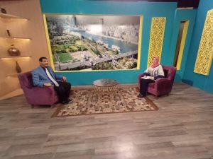 بالصور والفيديو العارف بالله طلعت ضيف قناة (مصر) والحديث حول مدينة المنصورة الجديدة والاسكندرية والقمة العربية الصينية