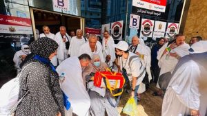 نجاح خطة تصعيد حجاج الجمعيات الأهلية إلى عرفات..والقباج تطمئن على سلامة الحجيج بعد وصولهم إلى المشاعر المقدسة استعدادًا لأداء الركن الأعظم وسط حالة معنوية مرتفعة للحجاج