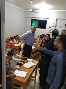 ندوه لمناقشة المشكلات التي تواجه أهالي قريه ابو عزيز ووضع حلول لها .   