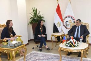 خلال فعاليات اليوم الثاني من "EDEX 2023" بحث سبل التعاون بين "وزارة الإنتاج الحربي" و"وزارة الدفاع التشيكية"