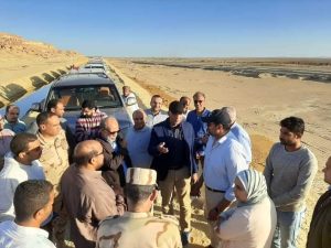 سويلم يتابع أعمال التطوير الجارية بواحة سيوة بالتعاون بين مؤسسات الدولة وأهالى واحة سيوة 