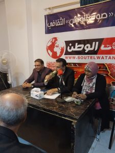 بالصور : أشباح جزيرة ڤوينتش في صالون صوت الوطن الثقافي