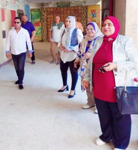 بالصور: وكيل تعليم القناطر الخيرية تتابع جاهزية لجان الثانوية العامة