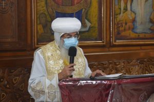 محافظ القليوبية يترأس وفداً لمشاركة الأخوة الأقباط إحتفالاتهم بعيد الميلاد المجيد بكنيسة العذراء بمدينة بنها