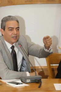 طارق سعدة : القضيةالفلسطينية يجب أن تبقى حية في إعلامنا وما يؤلم الفلسطينيين يؤلمنا