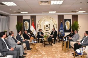 رئيس هيئة الرعاية الصحية يلتقي الرئيس التنفيذي لشركة مصر للتأمين لبحث التعاون في تقديم خدمات صحية للأشقاء العرب في ليبيا والسودان واليمن
