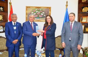 نائب محافظ البحيرة تستقبل وفد منظمة الأغذية والزراعة للأمم المتحدة (الفاو) 