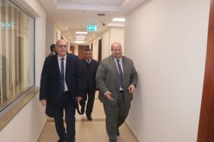 مناقشة الخطة الاستثمارية لجامعة سوهاج بوزارة التخطيط